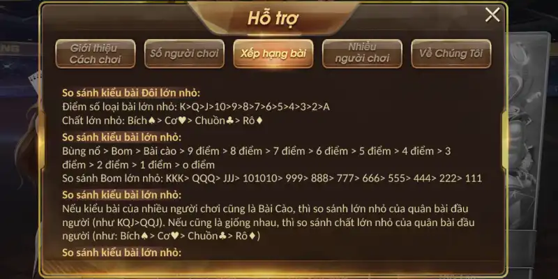 Bài Cào 3 Lá - Đánh Nhanh Thắng Lớn Mỗi Ngày Cùng LU388 2 Nguyên tắc tính điểm cơ bản cần chú ý